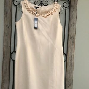 Talbot Beaded collar dress